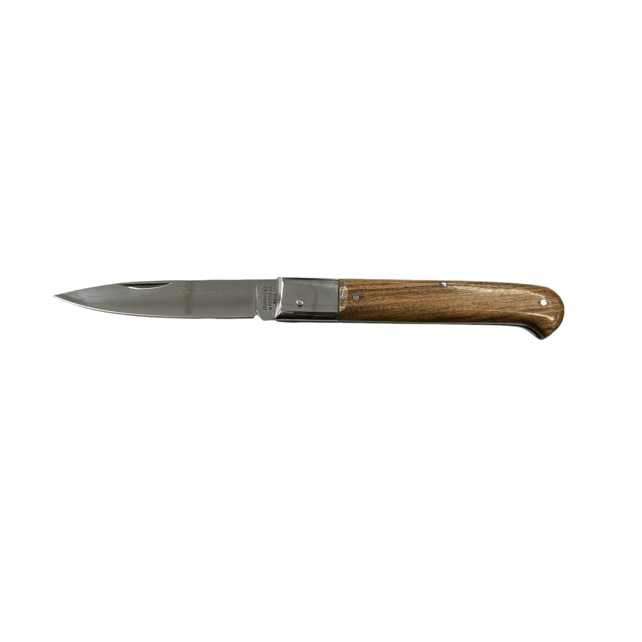 Miam - Coltello Per Pomodori In Palissandro, Lama Seghettata, Fabbricazione Francese, Marca La Fourmi - 4