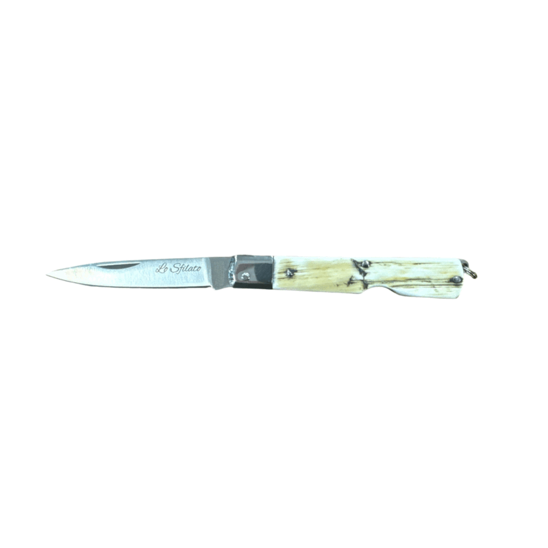 COLTELLO - LO SFILATO TAGLIASIGARI CORNO GREZZO 17cm