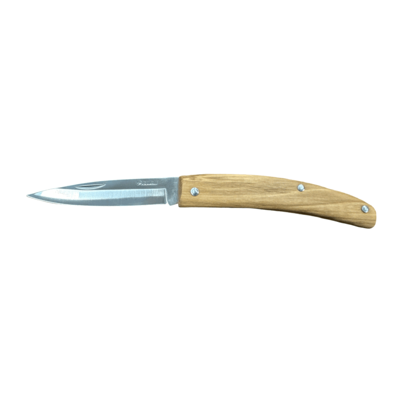 COLTELLO - GOBBO ABRUZZESE  LAMA SATINATA - OLIVO 22cm