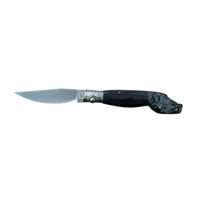 COLTELLO - TROFEO CINGHIALE MONNI CORNO T.BULINATA 17cm 62/TB