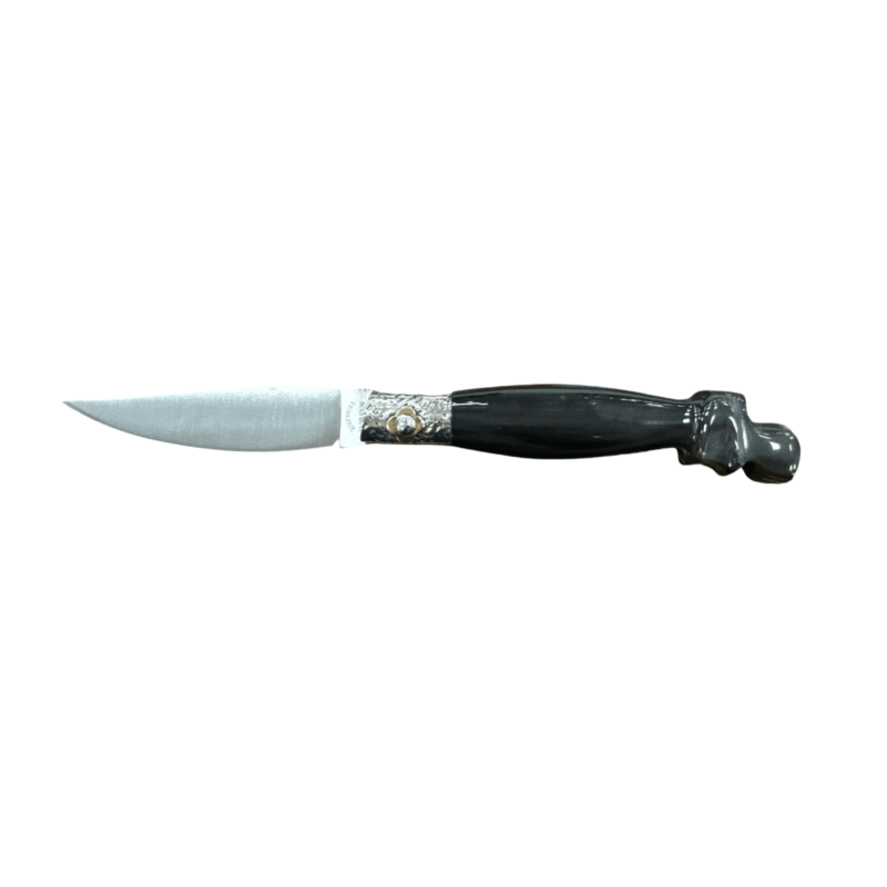 COLTELLO - TROFEO CANE MONNI CORNO T.BULINATA 17cm 62/TB