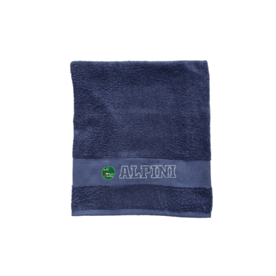 ASCIUGAMANO/TELO MARE BLU OLIVA ANA ALPINI