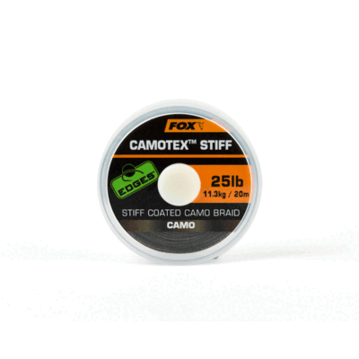 FOX - EDGES™ CAMOTEX SOFT COATED CAMO BRAID 35lb 15.9kg 20m