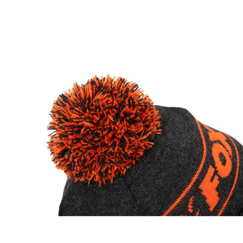 CAPPELLO - FOX - COLLECTION BOBBLE HAT Black/Orange - immagine 3
