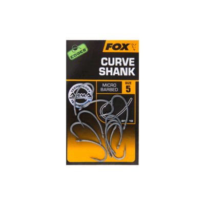 FOX - EDGES™ CURVE SHANK MICRO BARBED SIZE 8 (10PZ)