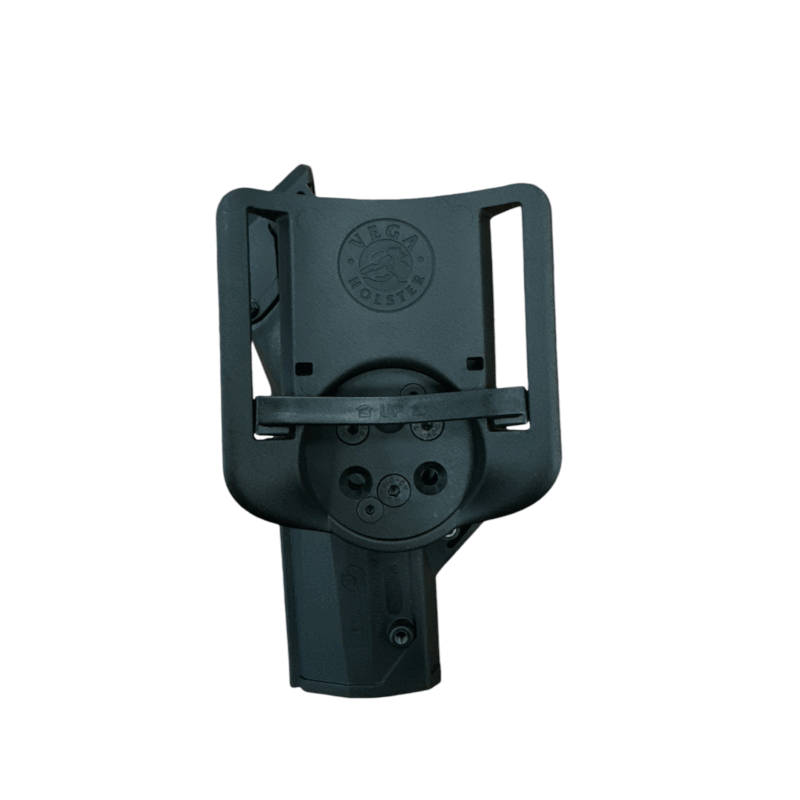 VEGA HOLSTER - FONDINA IN POLIMERO STAMPATO A INIEZIONE DOPPIO SISTEMA SIUREZZA CON SUPPORTO ROTATIVO PER BERETTA PX4 - immagine 3