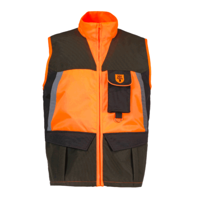 GILET - RS HUNTING - LV820 ARANCIO