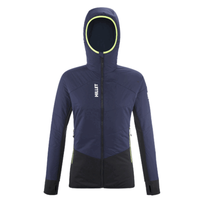 GIACCA/PILE - DONNA - MILLET - M WHITE PRIMALOFT H W Noir / Saphir