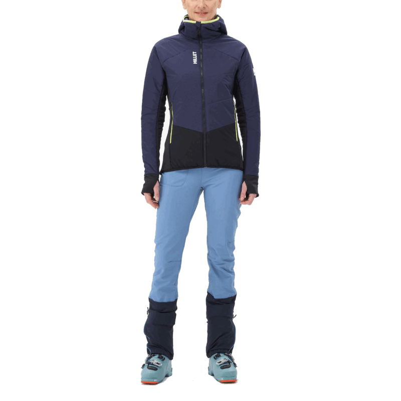 GIACCA/PILE - DONNA - MILLET - M WHITE PRIMALOFT H W Noir / Saphir - immagine 2