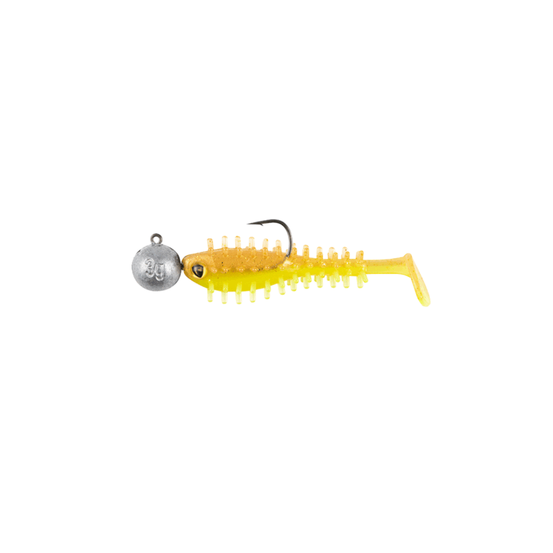 FOX RAGE - ULTRA UV MICRO SPIKEYFRY LOADED 4cm 1.5" MIXED (4PZ) - immagine 3