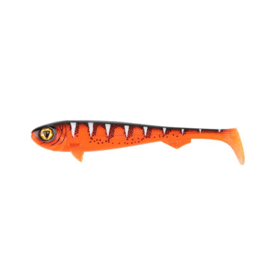 FOX RAGE - ULTRA UV SUPER SLICK SHAD 23cm 9" Red Wake (2PZ)