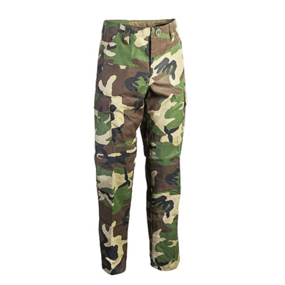 NERG OPENLAND - PANTALONE BDU Woodland Camo