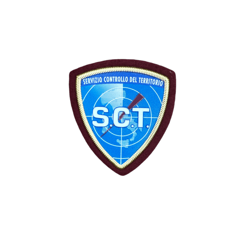 SCRATCH/PATCH SERVIZIO CONTROLLO DEL TERRITORIO S.C.T. (PLASTIFICATO)
