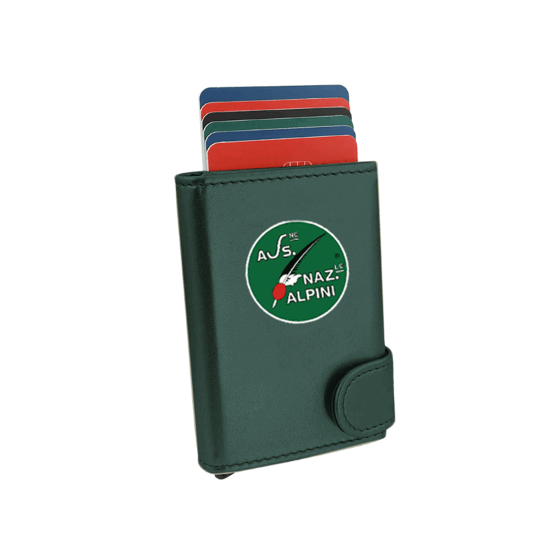 PORTAFOGLIO ALPINI LOGO ANA A COLORI - immagine 2