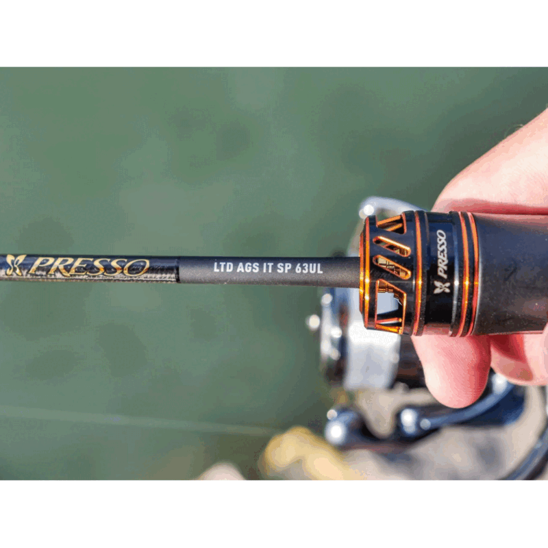 DAIWA - PRESSO LIMITED AGS 63UL Italian Special 1.91m | 98cm | 2pcs | 53g | 0.4-3g | 1.5-3lb - immagine 8