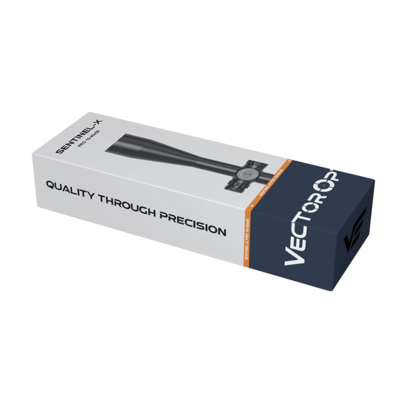 OTTICA - VECTOR OPTICS - SENTINEL-X PRO 10-40x50 30mm Tube | 1/8 MOA | Zero-Stop - immagine 10