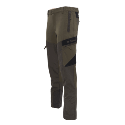 PANTALONE - RS HUNTING - T-160 VERDE IN TESSUTO STRECK