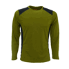 T-SHIRT - RS HUNTING - MANICHE LUNGHE (LONG SLEEVES) A/2 VERDE/NERO