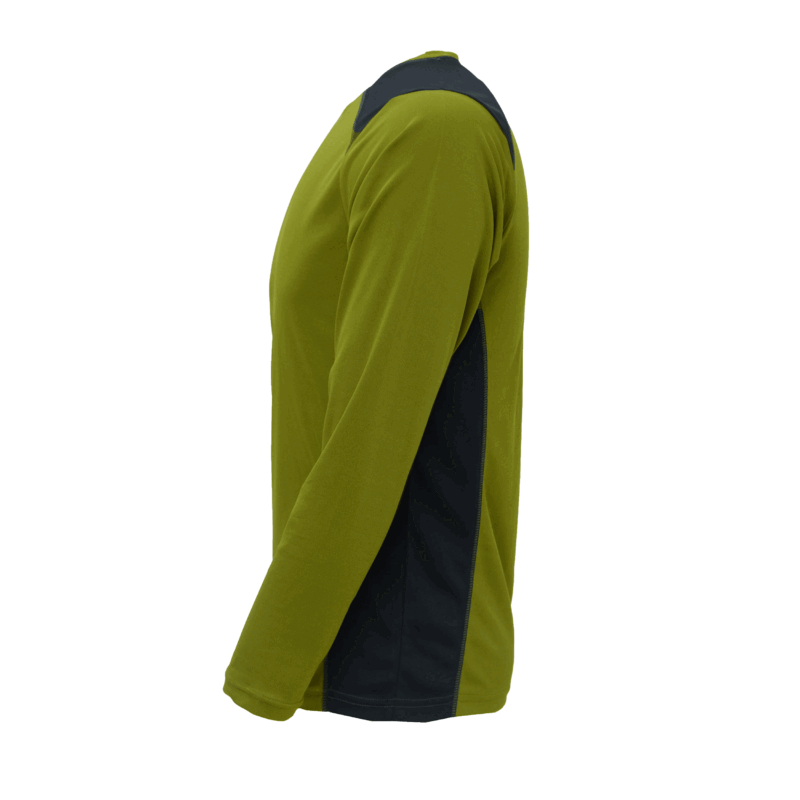 T-SHIRT - RS HUNTING - MANICHE LUNGHE (LONG SLEEVES) A/2 VERDE/NERO - immagine 2