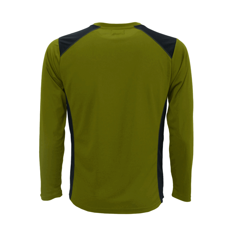 T-SHIRT - RS HUNTING - MANICHE LUNGHE (LONG SLEEVES) A/2 VERDE/NERO - immagine 3