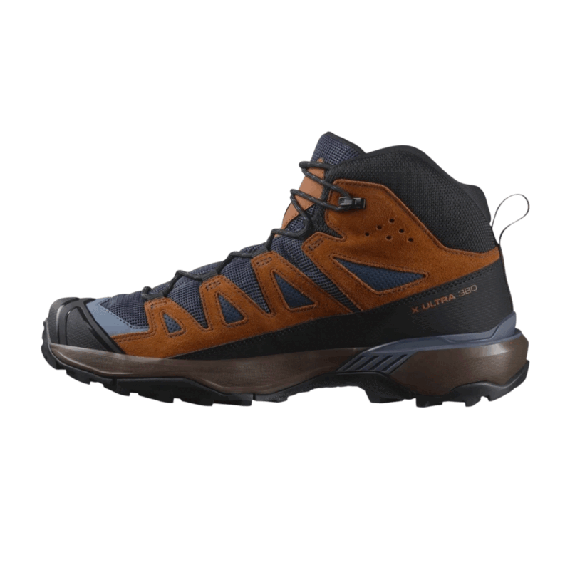 SALOMON - UOMO - X ULTRA 360 LTR MID GTX Blue Night / Caramel Cafe / Grisaille - immagine 4