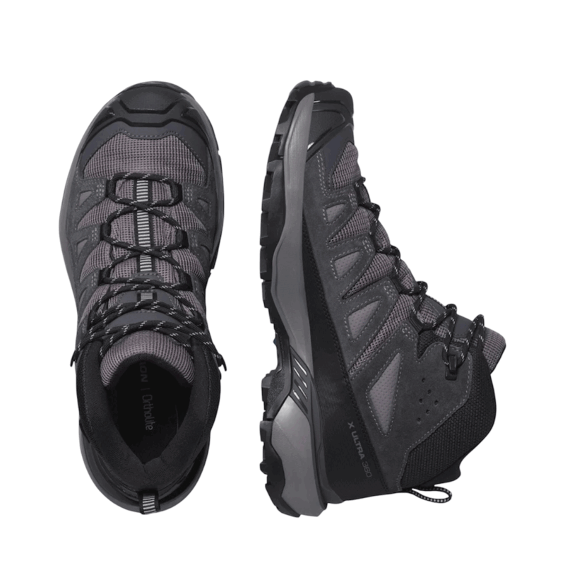SALOMON - DONNA - X ULTRA 360 LTR MID GTX W Shark / Nine Iron / Cloud Gray - immagine 2