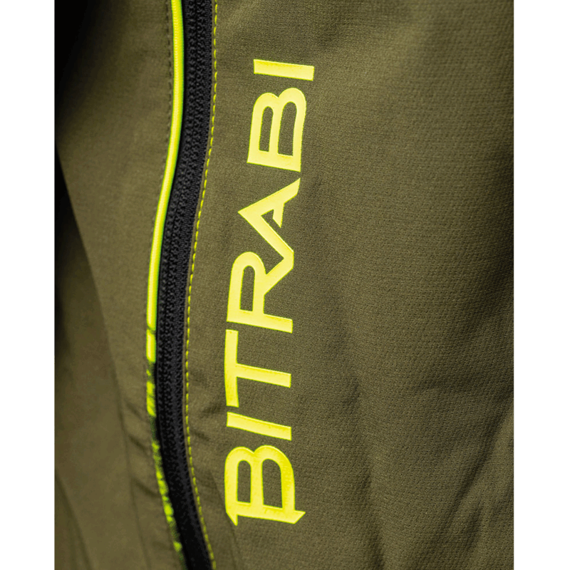 GIACCA - BITRABI - JAGUAR VERDE/GIALLA CON INSERTI IN CORDURA - immagine 4