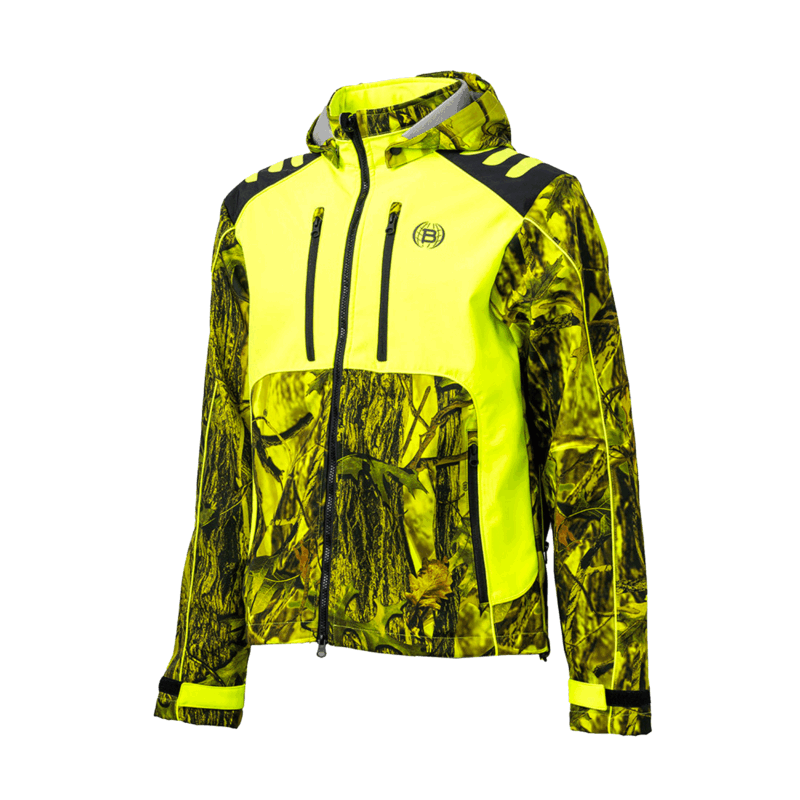 GIACCA/SOFTSHELL - BITRABI - TIGER GIALLO FLUO/CAMO - immagine 2