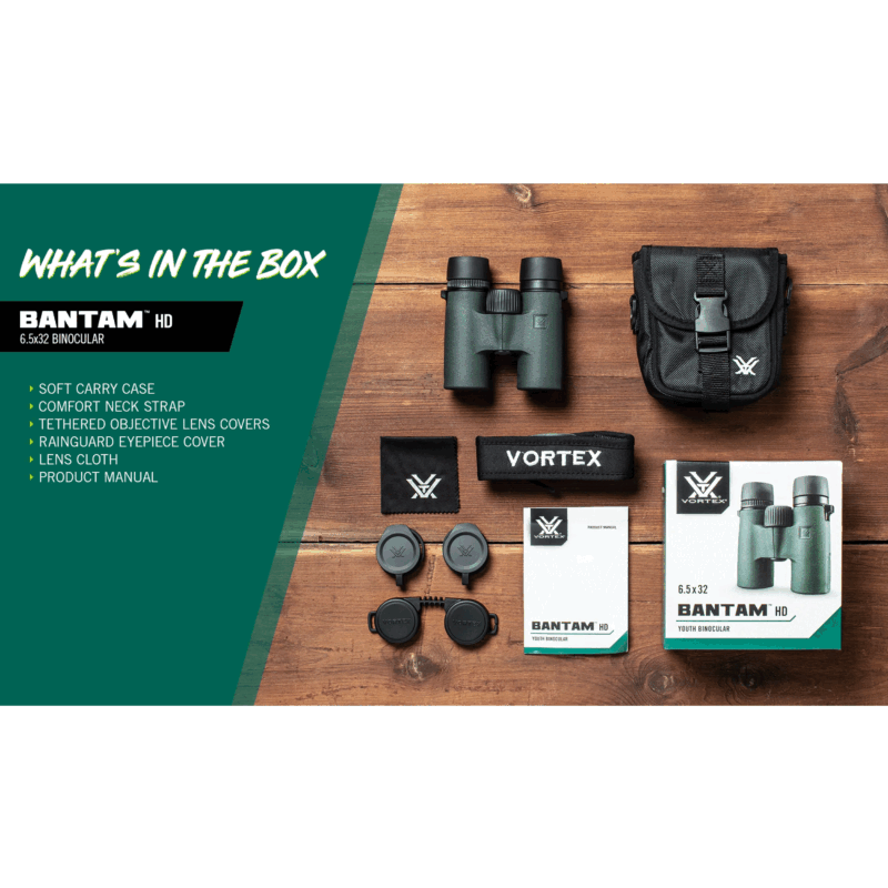 BINOCOLO - VORTEX - BANTAM™ HD 6.5x32 Youth Binocular - immagine 5