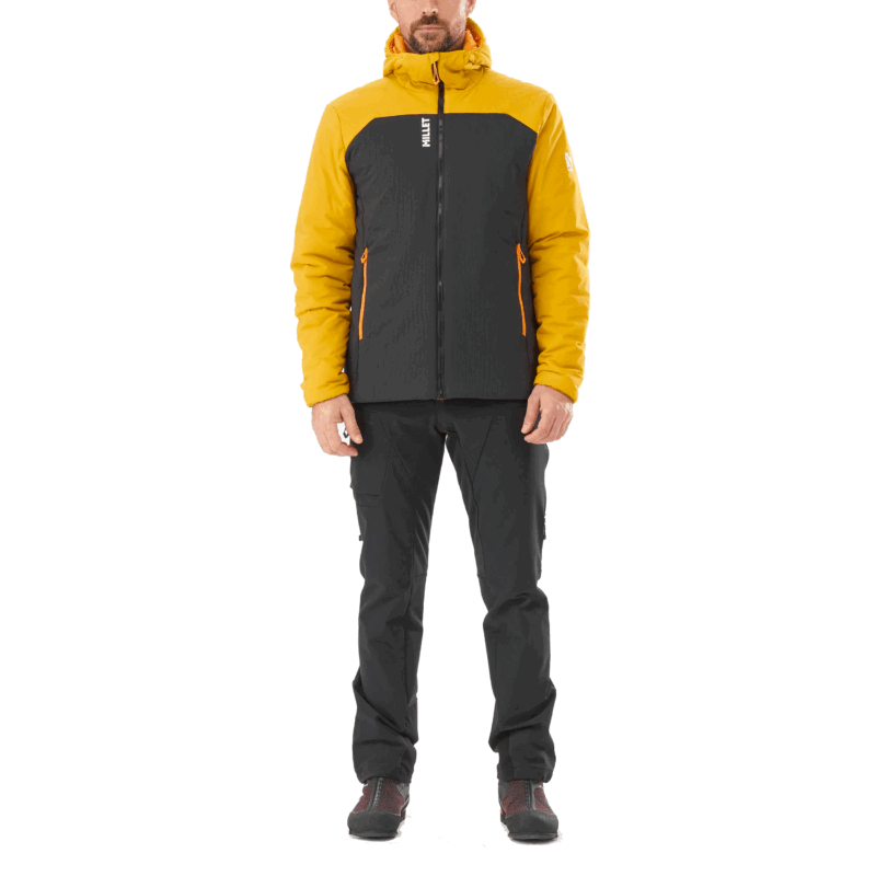GIACCA/PIUMINO - MILLET - BOSSON 100 Black/Safran - immagine 2