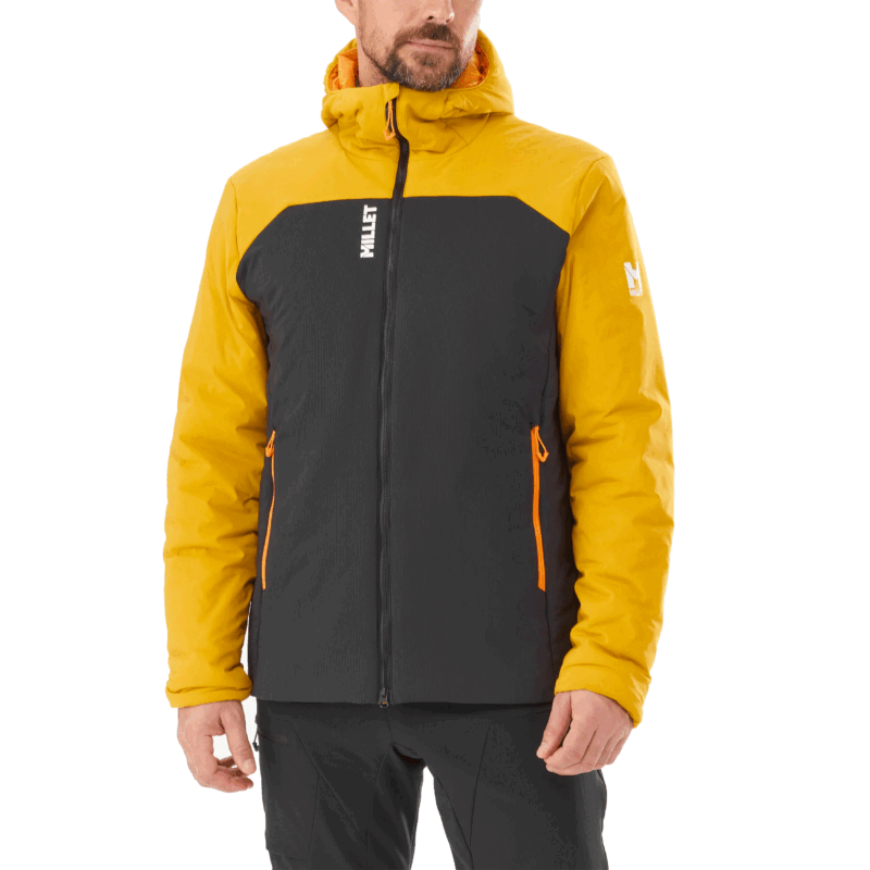 GIACCA/PIUMINO - MILLET - BOSSON 100 Black/Safran - immagine 3