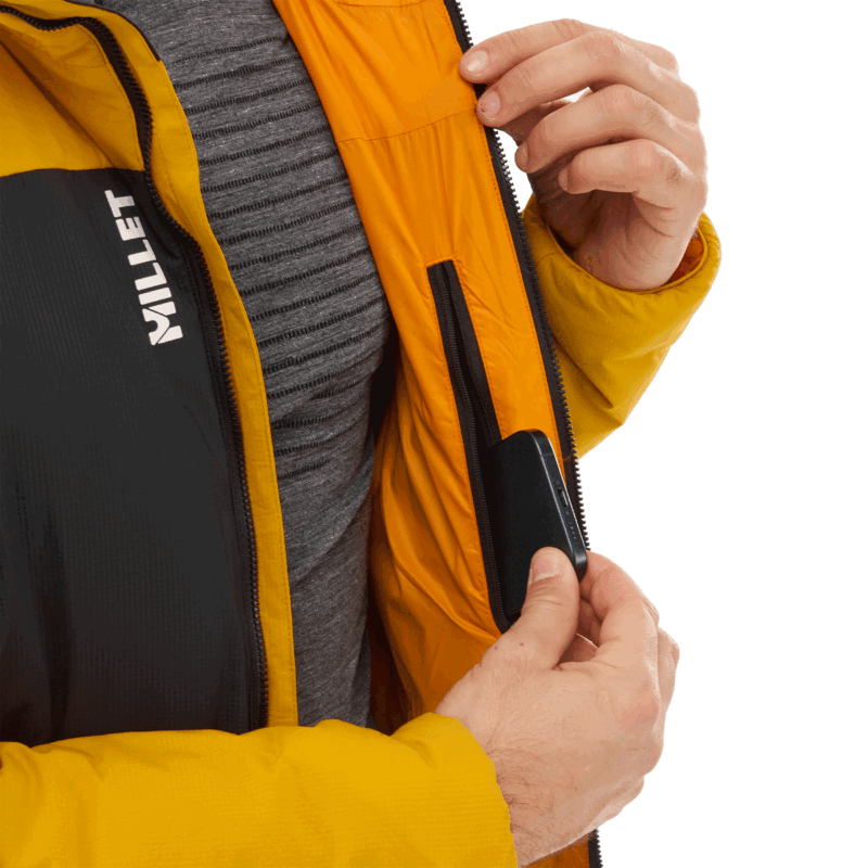 GIACCA/PIUMINO - MILLET - BOSSON 100 Black/Safran - immagine 7