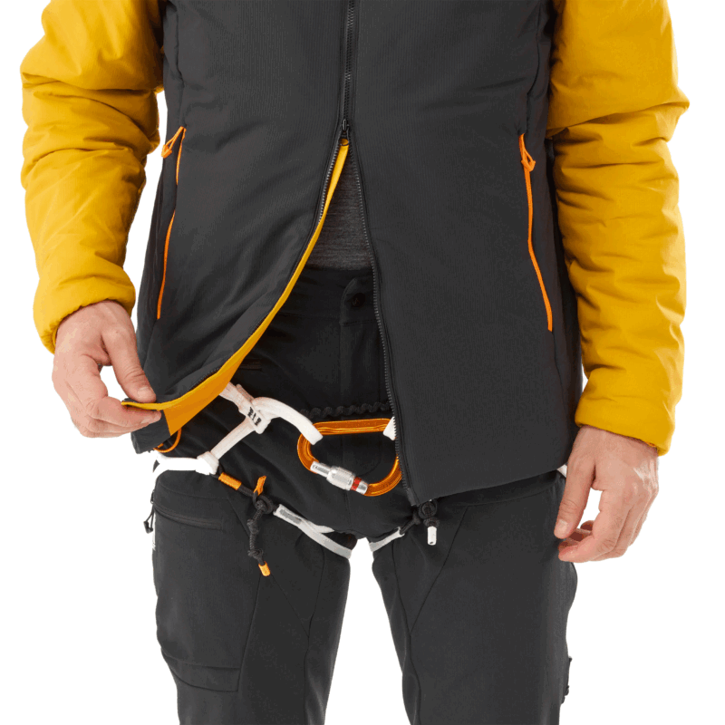 GIACCA/PIUMINO - MILLET - BOSSON 100 Black/Safran - immagine 8