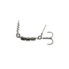MOLIX - SOFTBAIT STINGER HOOKS #4 (Single Treble Hook) 2PZ