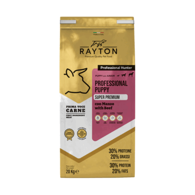 RAYTON - PROFESSIONAL PUPPY 20kg (CON MANZO)