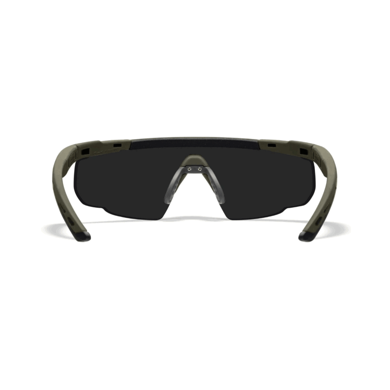 WILEY X - OCCHIALI SABER ADVANCED 3 LENSES OD GREEN FRAME GREY | CLEAR | LIGHT RUST LENS - immagine 5