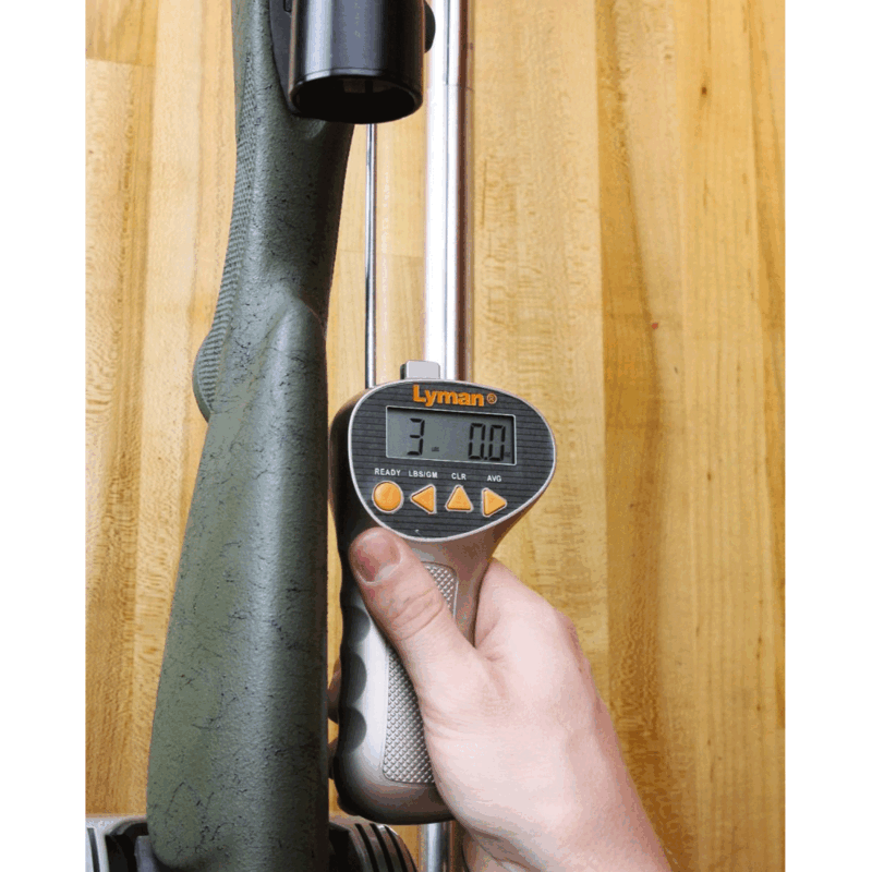 LYMAN - ELECTRONIC DIGITAL TRIGGER PULL GAUGE (MISURATORE DIGITALE DEL PESO DI SGANCIO) - immagine 5