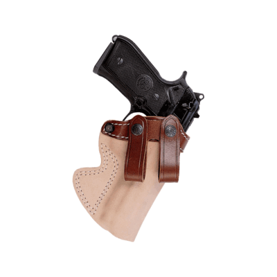 VEGA HOLSTER - FONDINA IN CUOIO NATURALE ROVESCIATO USO INTERNO PER BERETTA 8000, SIG 228/229