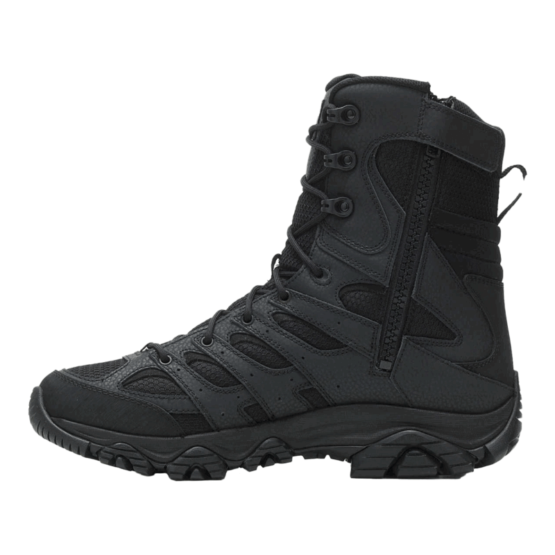 SCARPONI - MERREL - MOAB 3 TACTICAL 8" ZIP WP BLACK - immagine 2