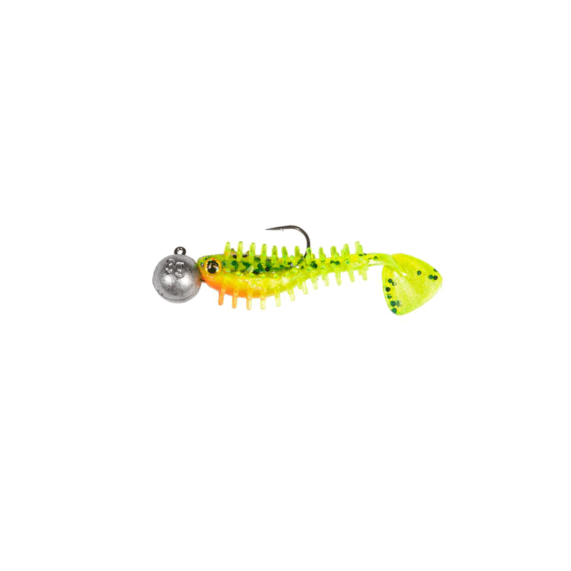 FOX RAGE - ULTRA UV MICRO SPIKEYFRY LOADED 4cm 1.5" Jig Head 3g | Hook 4 | MIXED (4PZ) - immagine 4