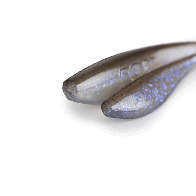 FOX RAGE - NATURALS ZANDER PRO BULK SHADS 10cm 4" Electric Flash - immagine 2