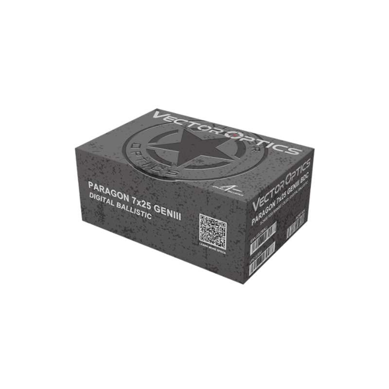 TELEMETRO - VECTOR OPTICS - PARAGON 7x25 GENIII BDC 5-2400 YDS RANGE | OLED | DIGITAL BALLISTIC - immagine 10