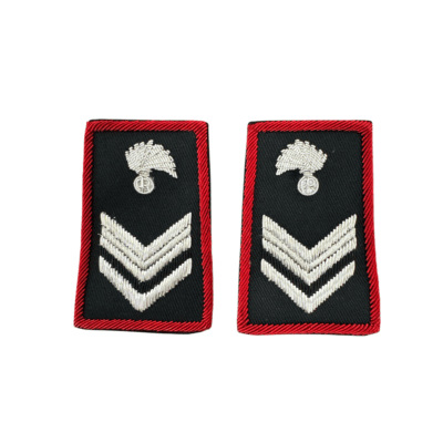 CARABINIERI - TUBOLARI VICE BRIGADIERE RICAMATI IN CANOTTIGLIA