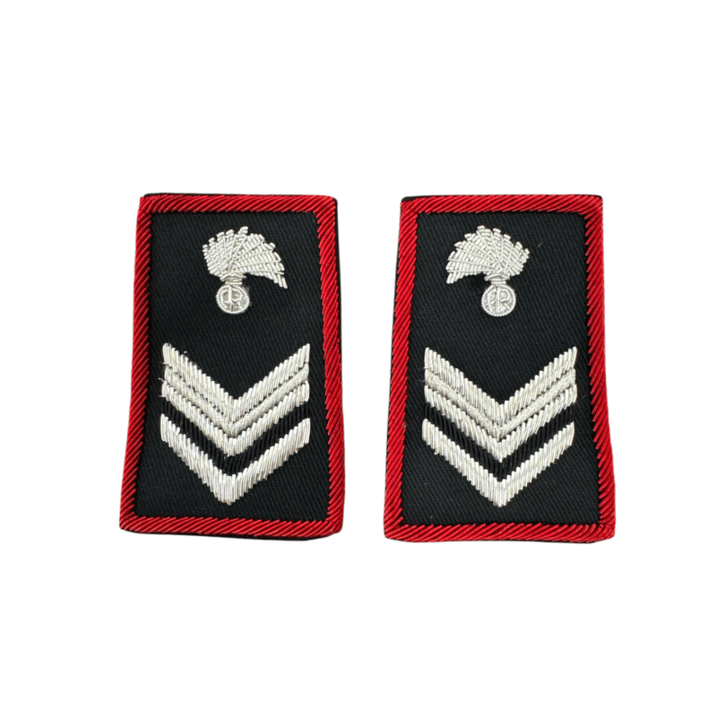 CARABINIERI - TUBOLARI VICE BRIGADIERE RICAMATI IN CANOTTIGLIA