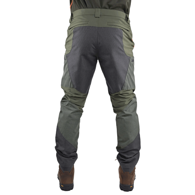 VIENT COLLECTION - PANTALONE - SOFTSHELL VP01 Olive / Tono Su Tono - immagine 2