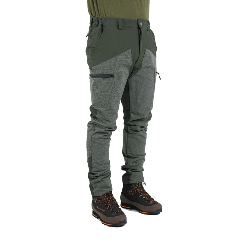 VIENT COLLECTION - PANTALONE - SOFTSHELL VP01 Olive / Tono Su Tono - immagine 4