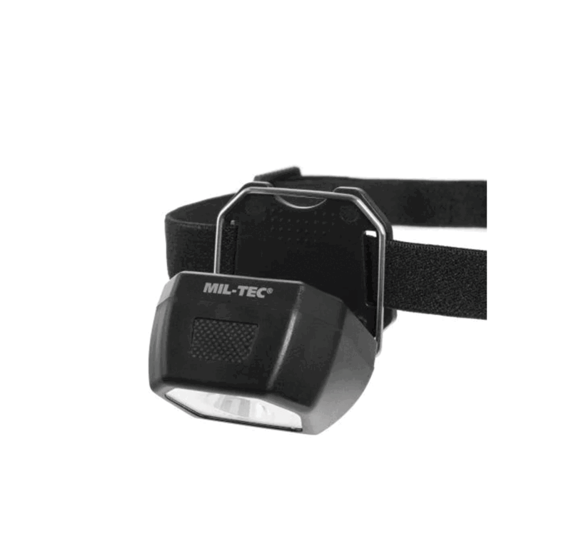 TORCIA FRONTALE - MIL-TEC - HEAD LAMP LED 4 FUNCTIONS - immagine 5