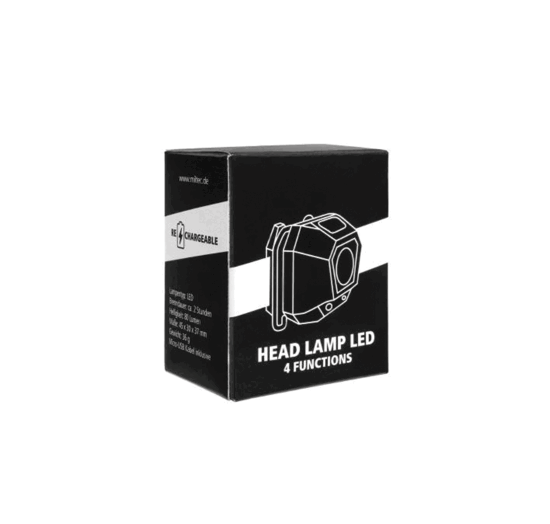 TORCIA FRONTALE - MIL-TEC - HEAD LAMP LED 4 FUNCTIONS - immagine 7