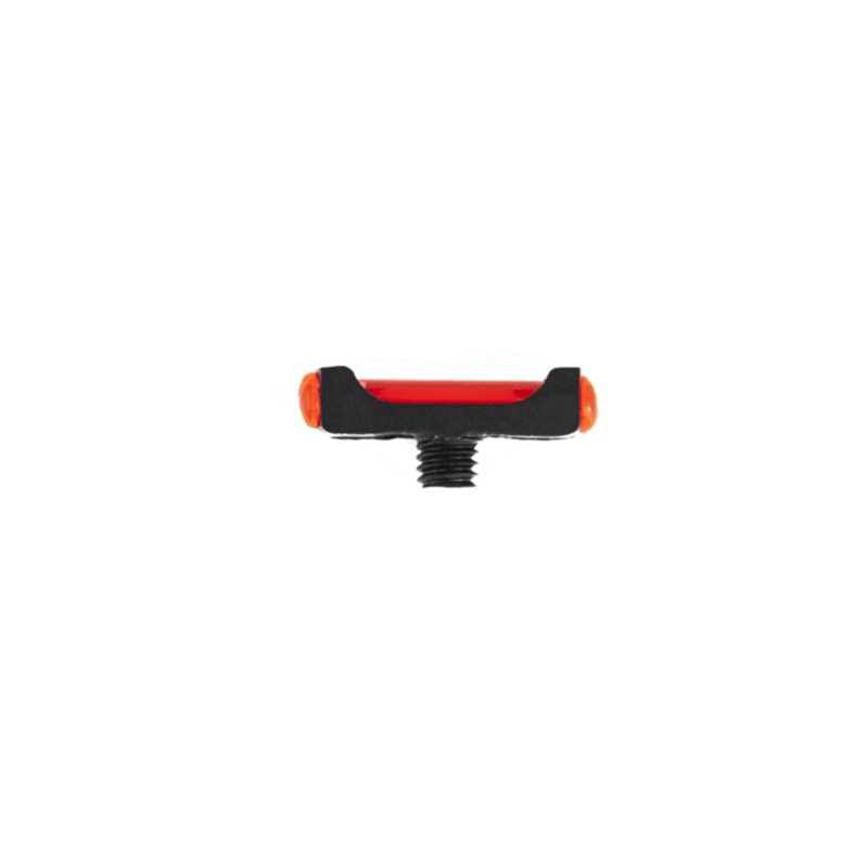 TONI SYSTEM - MIRINO FILETTATO DIAMETRO FILETTATURA 3,0 FIBRA OTTICA ROSSA DA 2 mm