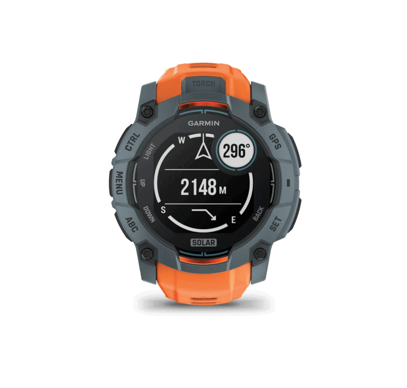 OROLOGIO - GARMIN - INSTINCT® 3 | 50MM | SOLAR | Twilight con cinturino in silicone Solstice - immagine 10
